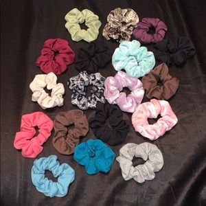 Scrunchie set of 18 scrunchies hair accessories